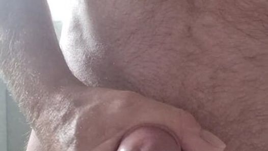 Second cum of the morning. Big load