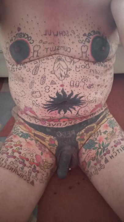 Extremo escravo da tatuagem