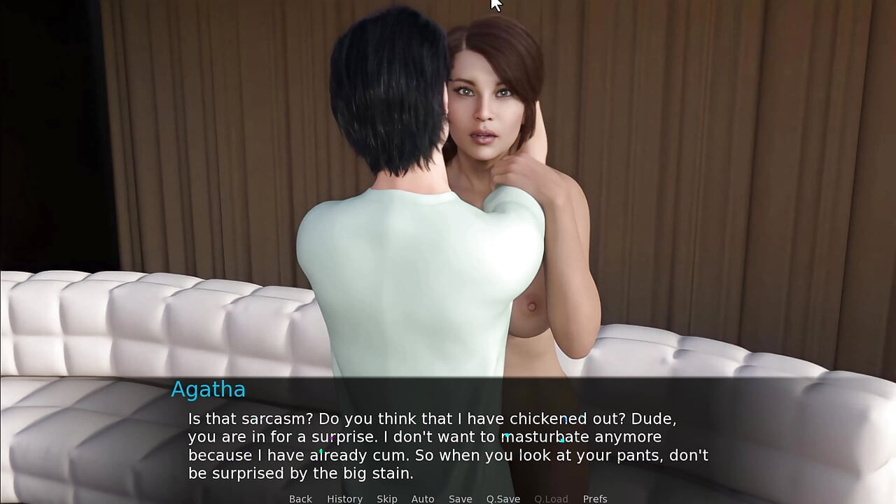 Futa Dating Simulator 5 Agantha nije sramežljiva učiteljica, voli se jebati i biti jebana