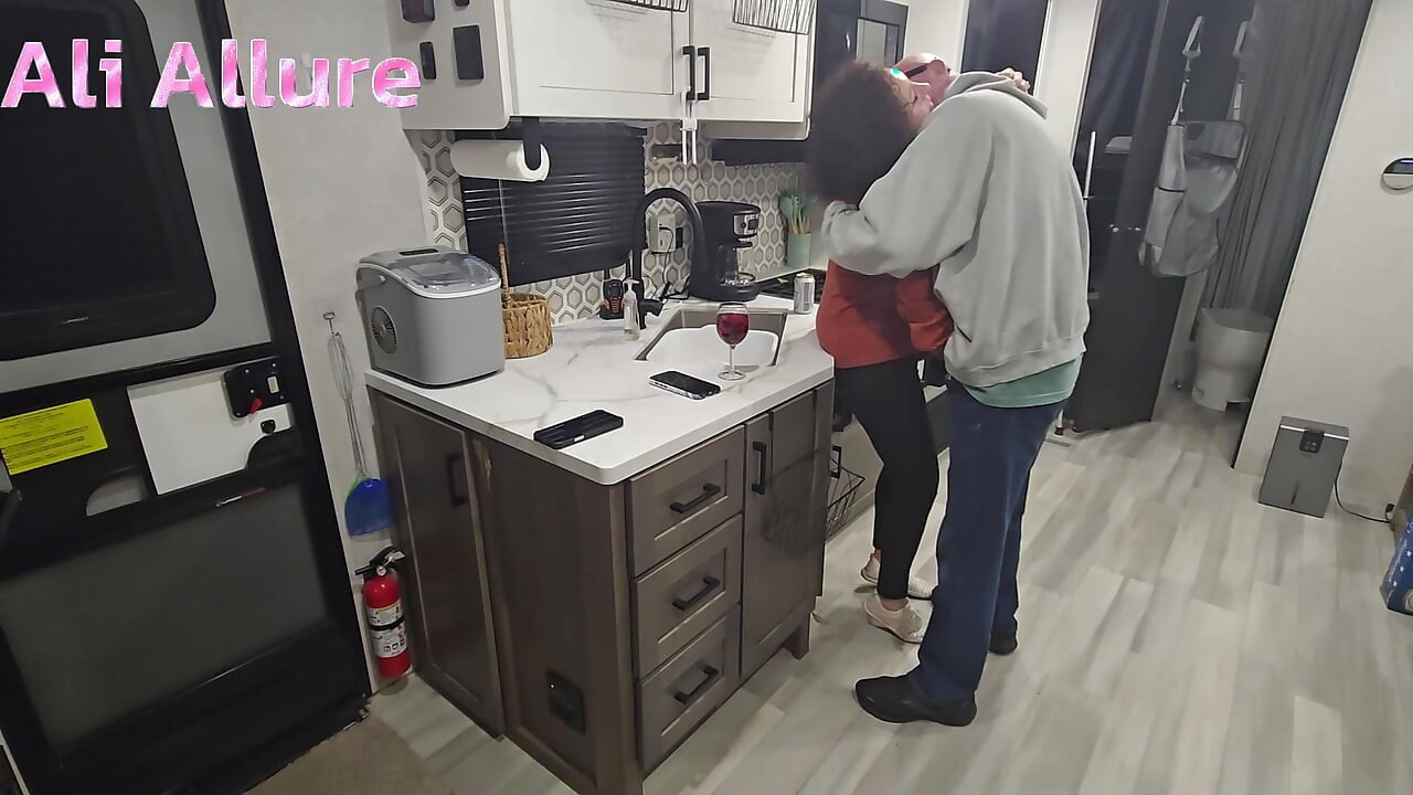 Cheating Wife Sneaks Off to Camper to Ass Fuck the Neighbor