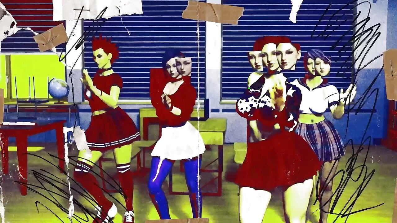 Thick Booty Trans Professor Gets Gang Banged by the Janitors