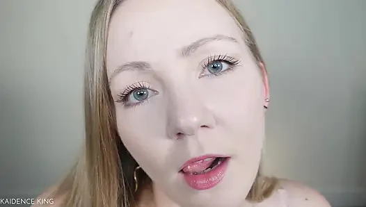 Kaidence King ile tam uzunlukta asmr 31 talimatı ve boşalma geri sayım!