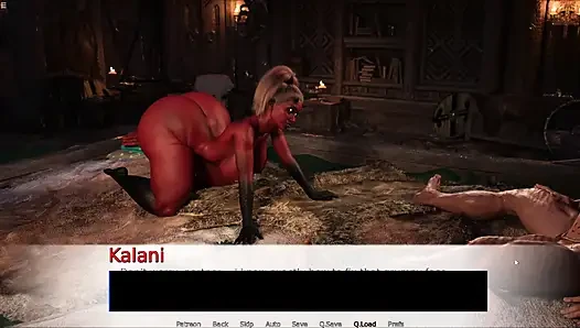 BBW Red Skin Evil Girl Riding Monster Cock And Giving Deepthroat Blowjob
