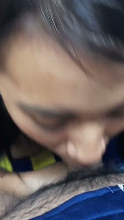 Curious schoolgirl gives amazing deep-throat blowjobs | Clip 1