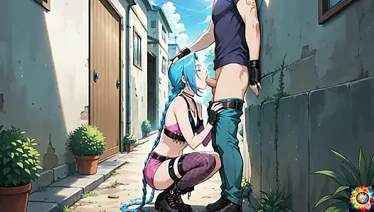 Jinx in Love - AI Animation ASMR