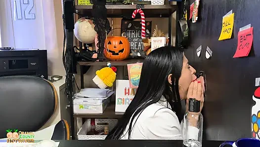 164 Секретарша OCHW у глорихола Мелодия Ночь