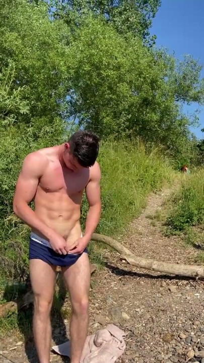 Hot Bruce Harrelson shirtless and muscle flexing | Clip 1