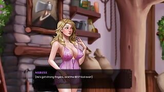 WHAT A LEGEND (MagicNuts) # 40 - Wzajemna masturbacja Curvy Blonde Babe - Przez MissKitty2K