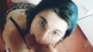 French Emo hottie suck a dick