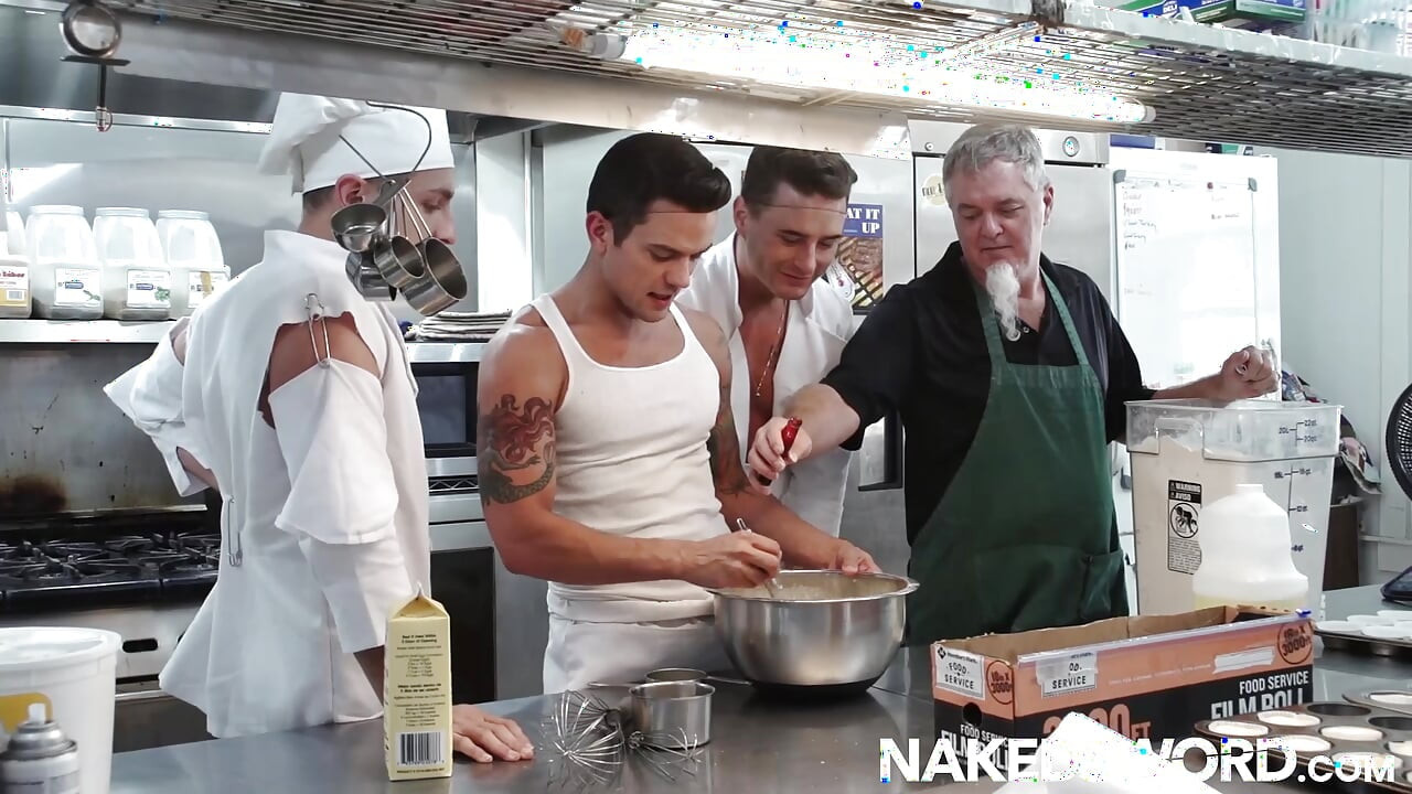 NAKEDSWORD Dakota Payne And Josh Moore Kitchen Hook Up