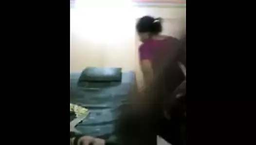 HOT DESI AUNTY HARDCORE FUCKING HER BOYFRIEND IN OFFICE
