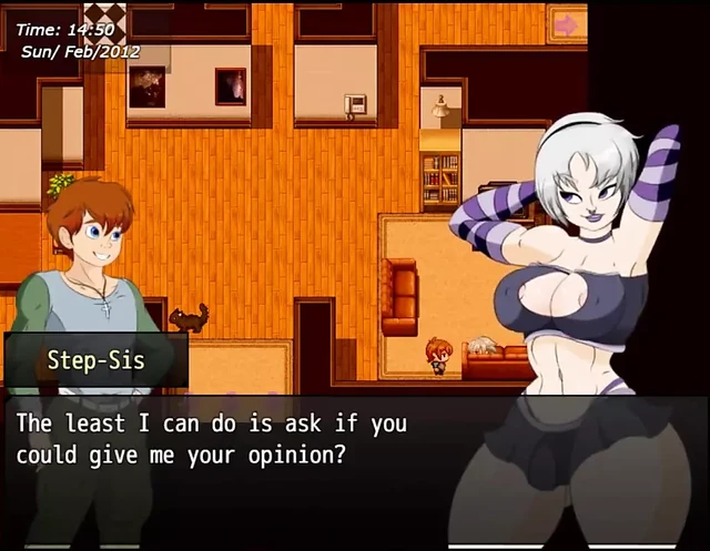 Never Saint Part 13 Step-sis with Pussy Out She Training!! by Loveskysan69