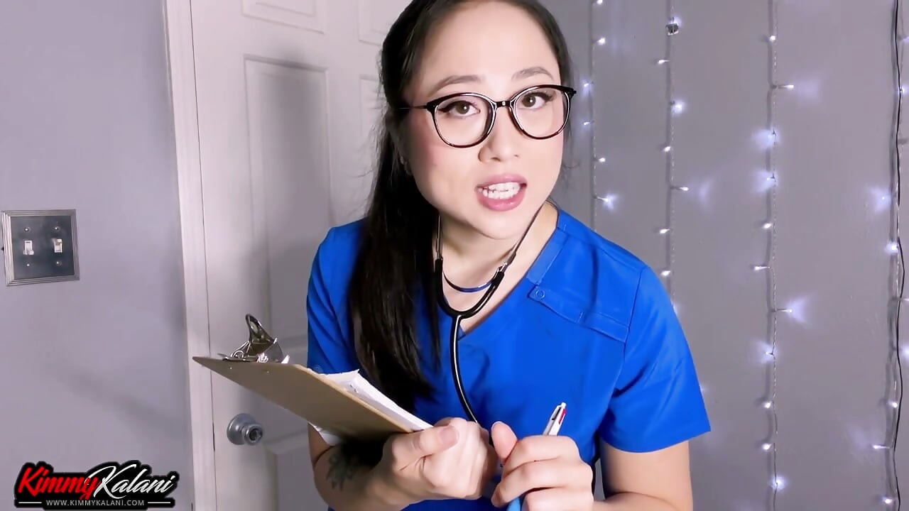 Infirmière asiatique Fantaisie ASMR - Pipe BBC & Échantillon de sperme JOI - Est-ce que ça s'est vraiment passé ?