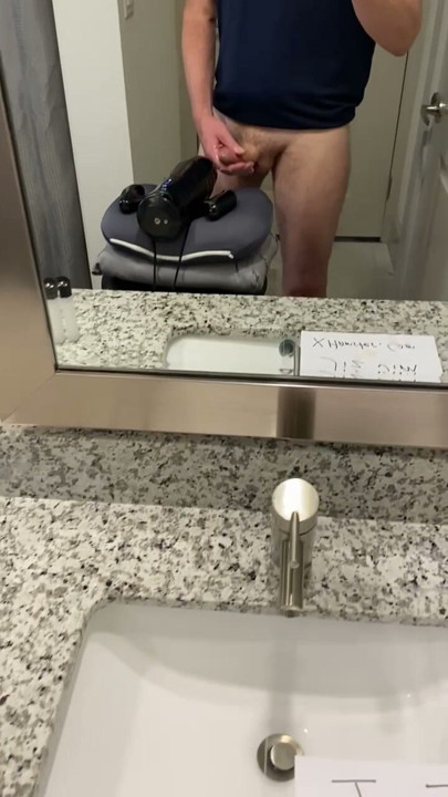 My Xhamster verification video Ends with a Cumshot!