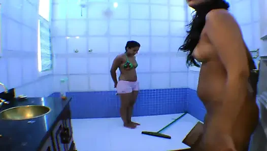 Piss and Swallow Lesbian Domination - Giant Mistress