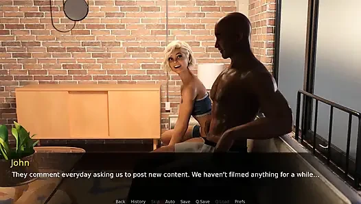 My Hotwife: Cuckold Husband with Chastity Cage on His Cock Watches His Wife Fucked and Covered in Cum by Bunch BBC - Ep.10