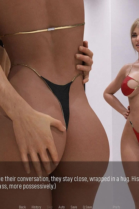 Shared Desire: Sexy Hot Wives in Bikini by the Pool - Episode 10