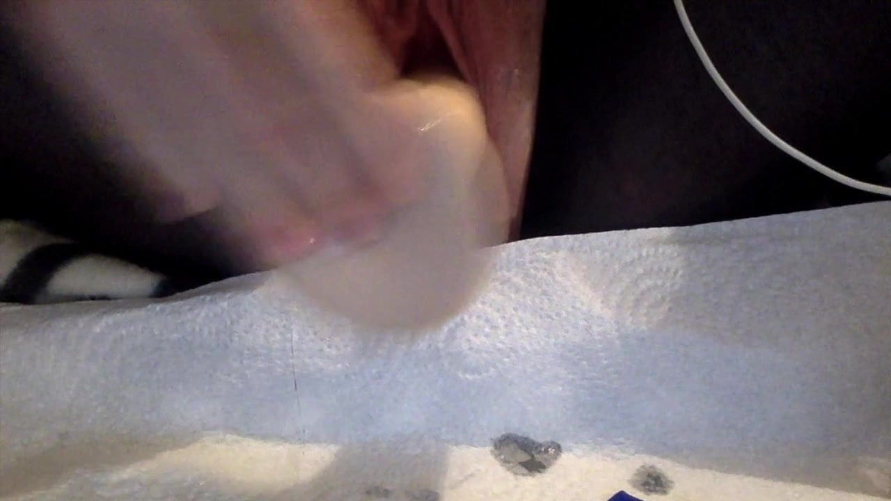 Moaning and fucking my horny slut's pussy