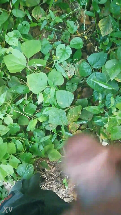 I masturbate in the bush