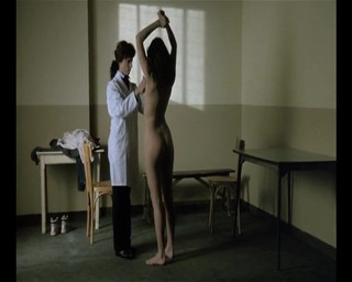 Stripsearch scene in women prison