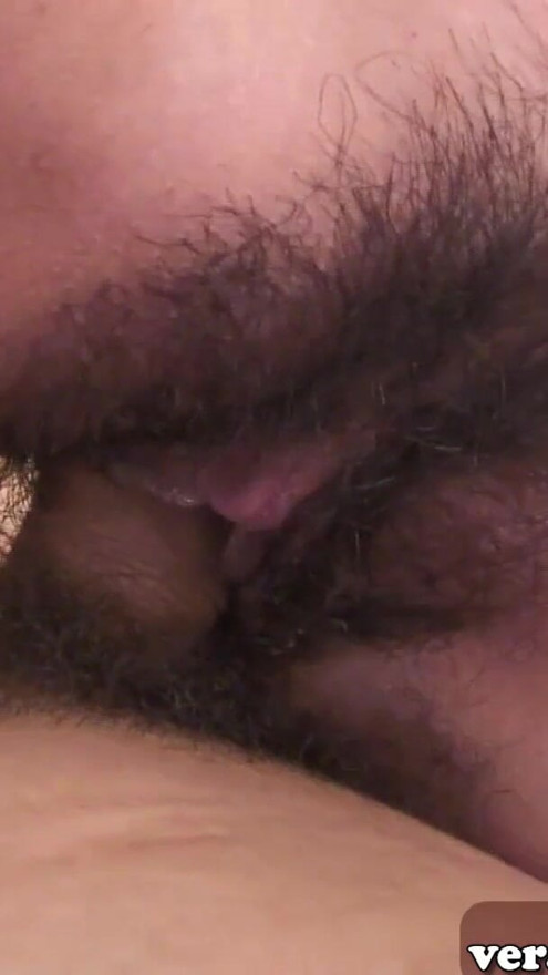 Hairy asian milf fuck with small tits and get japanese creampie | Clip 3