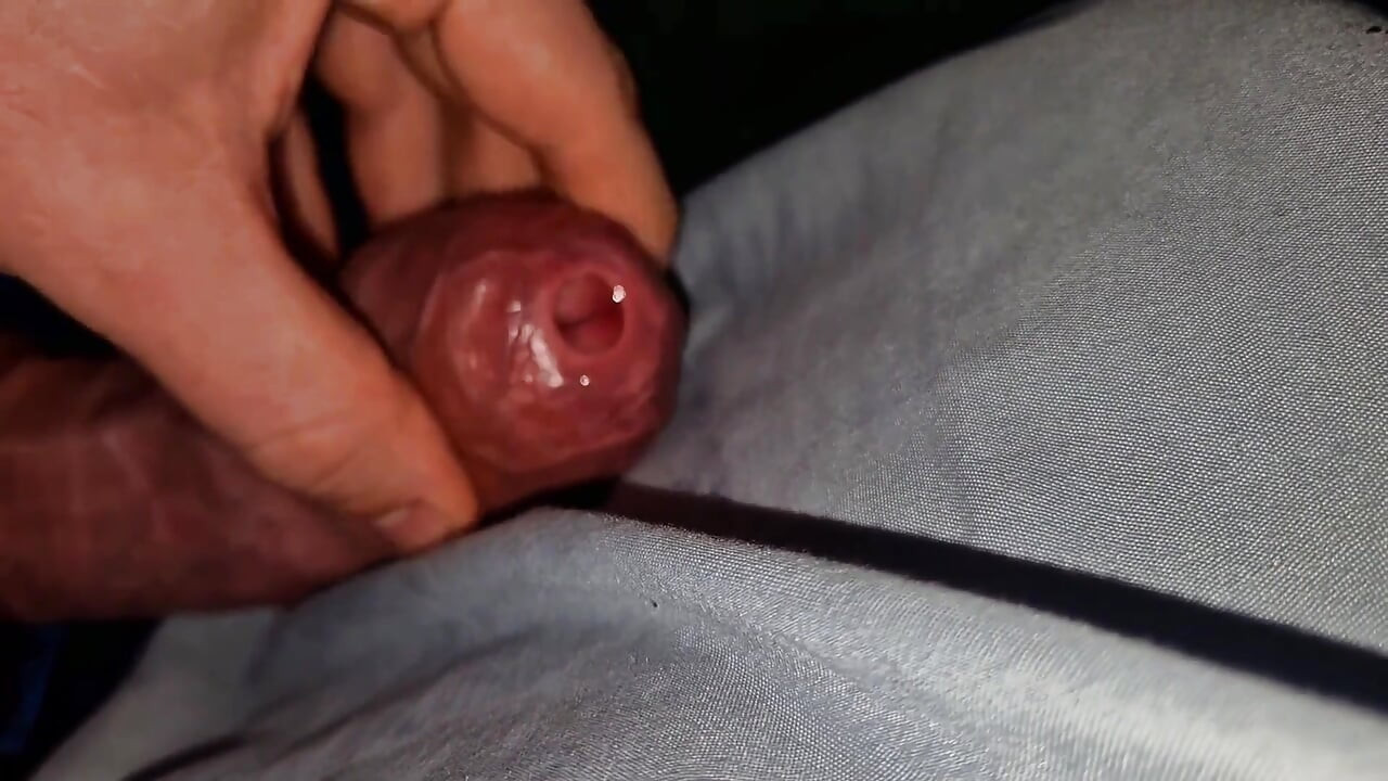 Geaderde en extreem natte phimosis forskin ongecensureerde piksessie