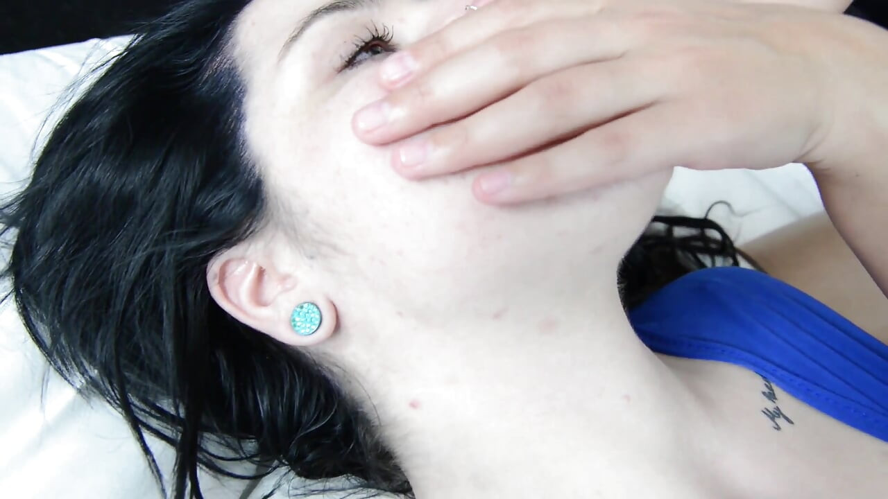 Spitting lesbian - erotic spit swallows from my big tits - by domina Zafira