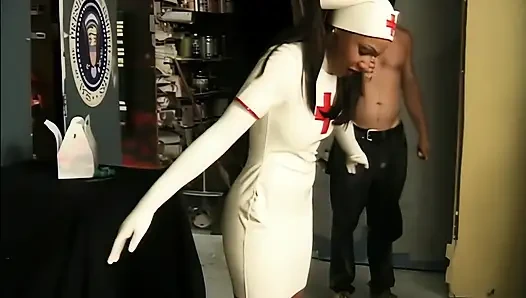 Behind the Scenes of a Fetishist Set