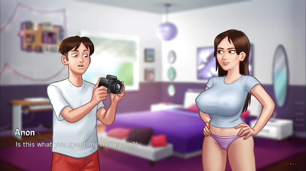 Anon takes jenny some dirty pictures for her sluttygram account - summer time saga gameplay