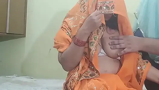 Indischer sex XXX von Devar, Bhabhi fickt in einer hütte