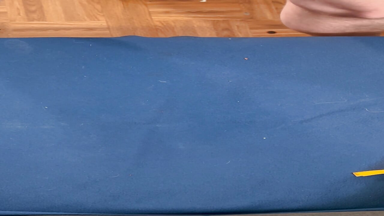 Stroking my cock and spitting some dipspit on it and cumming big