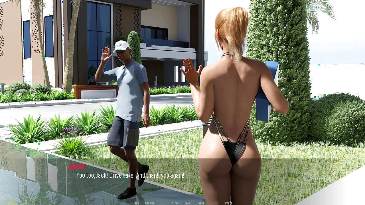 Deseos compartidos super sexy esposa caliente se masturba mientras piensa en su ex y ella está provocando al vecino - episodio 5
