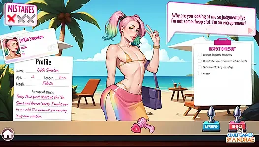 Ep2: Tag 2: Strandaktivitäten - Futa Zone Lewd Control