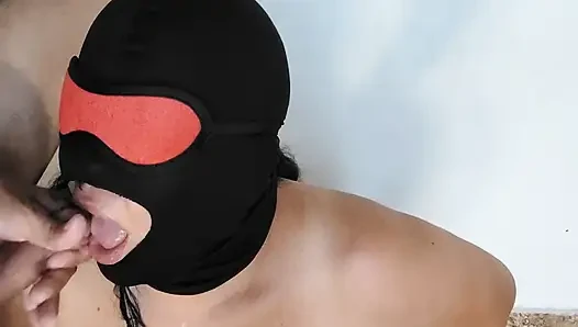 Busty Indian Desi Sucks Deliciously - POV