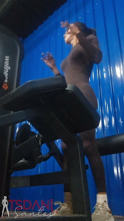 A Short Video at the Gym, Just Chilling, Doing My Workout.