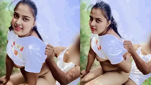 Секс-видео Jija Sali, симпатичная маленькая Sali трахается так жестко ее джиджа на открытых фермах, Sali говорит трахнуть меня Жестко