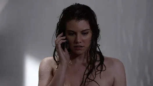 Lauren Cohan, scène de bain nue sur scandalplanetcom