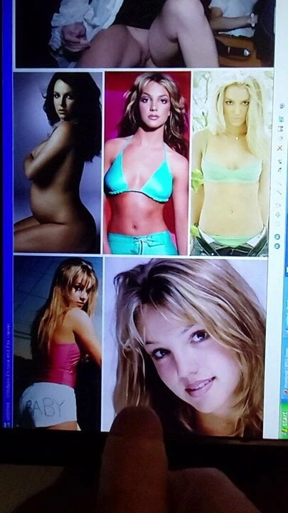 Britney Spears cum tribute