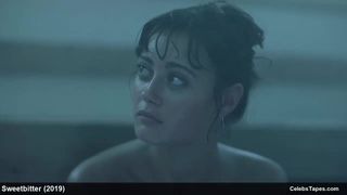 Ella Purnell topless and erotic scenes from movie