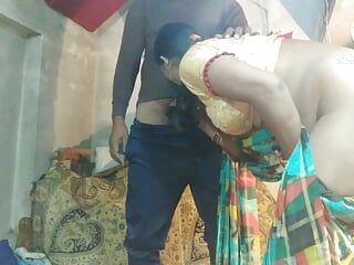 Norte da Índia, dona de casa Anal sexo de quatro fodendo