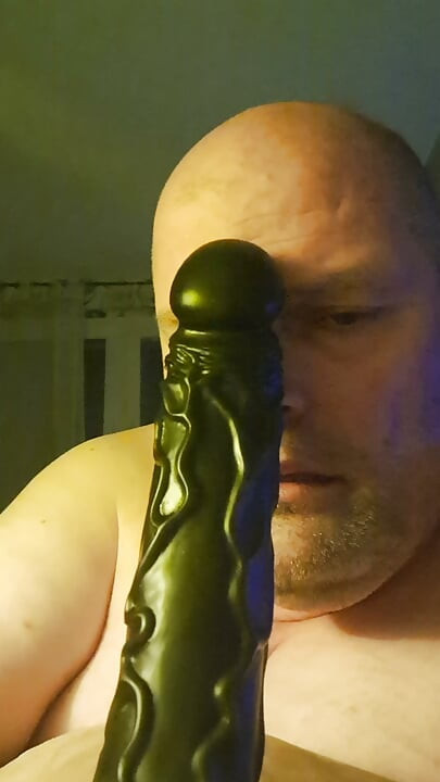 The slut anal unplugged and fucked again with the dildo and plugged again