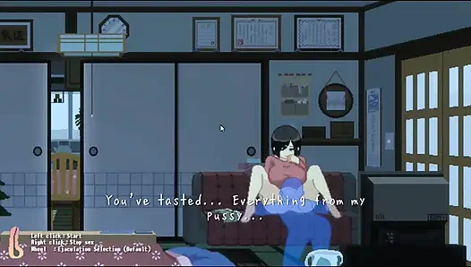 Hentai oyunu - büyük memeli evli kadın evde sert seks yapıyor