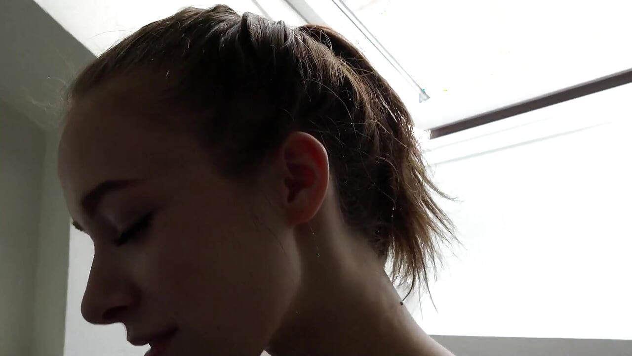 18-year-old Teen Gets a Cum Shower