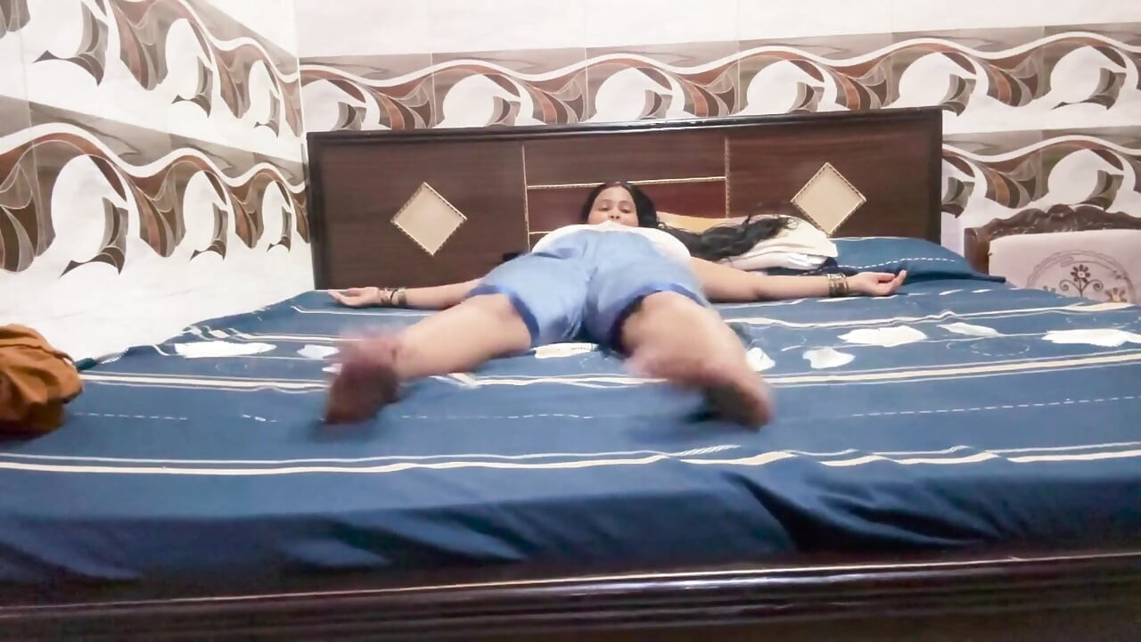 Desi stepsister Undressed by stepbrother for Hardcore Night Sex