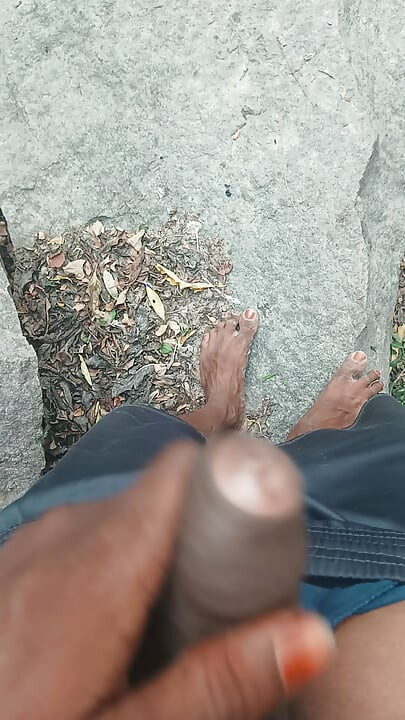Mother in law watching me in forest in 1 second