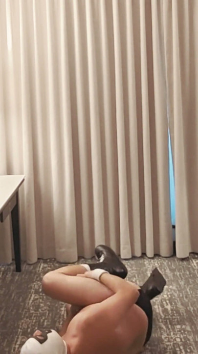 Bearops Takes Over Hotel Room Wrestling Roleplay