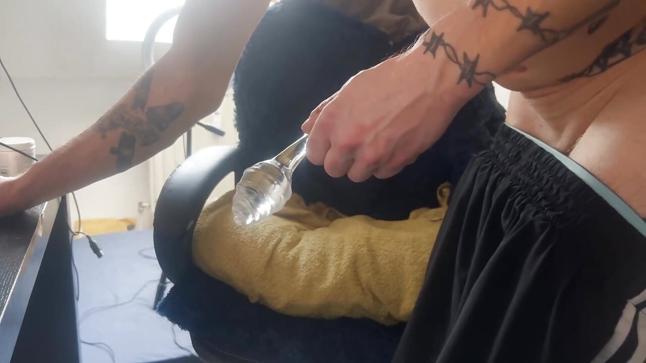 Glasplug in My Ass