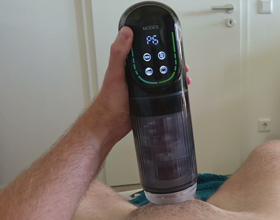 Cumming in fleshlight