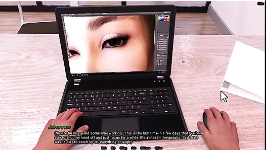 Radiant 6, официантка показывает мне свои сиськи