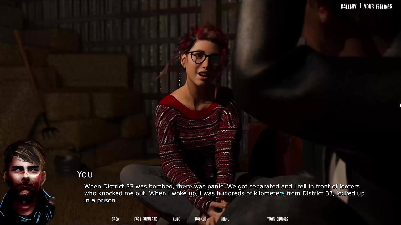 Soffie the Girl From the Zone Visual Novel